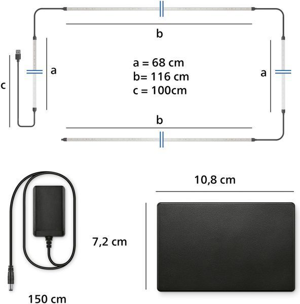 Philips Smart Sync box 2.1 + LED-лента для TV 55"-65" 8721103157454 фото
